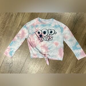 Kids Pop-Tart shirt - Blue and Pink